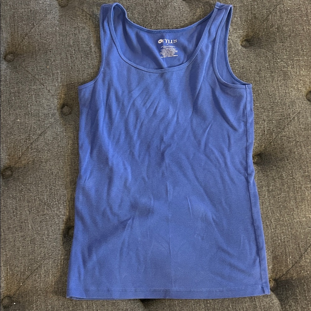 STYLUS Royal Blue Tank Top